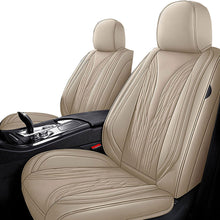 Load image into Gallery viewer, Full Coverage Black Leather Car Seat Cover Mechanical Standard Style, Automotive Vehicle Cushion Universal Fit