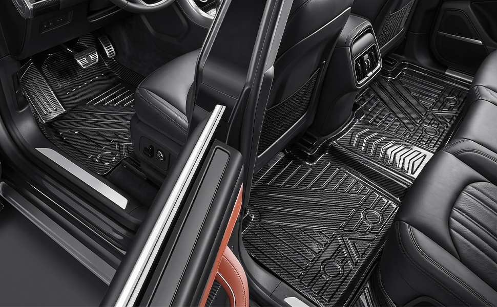 Heavy‑Duty Waterproof Car Floor Mats, All‑Weather Anti‑Slip Auto Floor Liners for SUV Sedan Truck