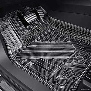 Heavy‑Duty Waterproof Car Floor Mats, All‑Weather Anti‑Slip Auto Floor Liners for SUV Sedan Truck