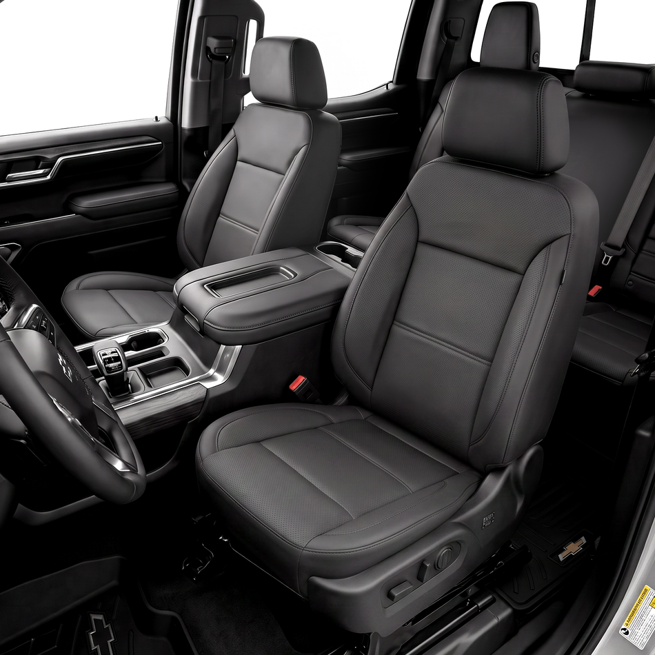 2014-2018 Chevrolet Silverado Seat Covers, Black, 5-Seat Standard Set, Vehicle-Specific Interior Protection