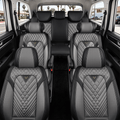 SITCOVER Seat Covers for Odyssey, Series 45, 7-Seat, Black/Gray