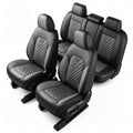 SITCOVER Universal Car Seat Covers - Series 45, 5-Seat, Black/Gray