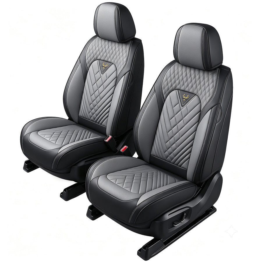 SITCOVER Universal Car Seat Covers - Series 45, 2-Seat, Black/Gray