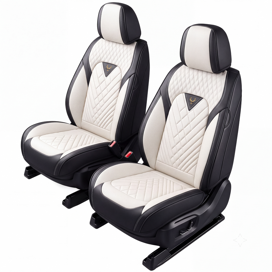 SITCOVER Universal Car Seat Covers - Series 45, 2-Seat, Black/Beige