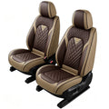 SITCOVER Universal Car Seat Covers - Series 45, 2-Seat, Beige/Brown