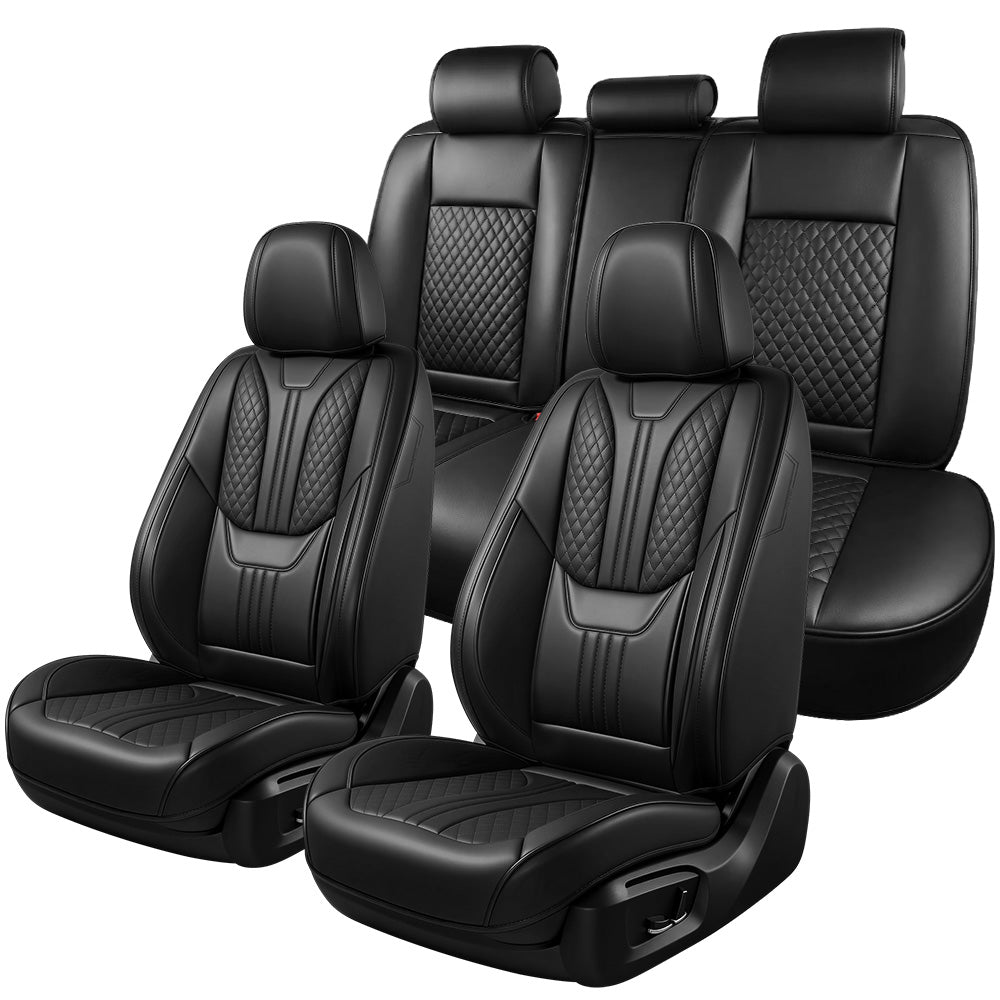 SITCOVER Universal Car Seat Covers - Series 66, 5-Seat, Black