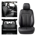 SITCOVER Seat Covers for Ford F-150 2015-2020, Series 67 XL/XLT, 5-Seat, Black/Gray