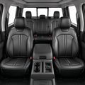 SITCOVER Seat Covers for Ford F-150 2010-2014, Series 67 XL/XLT, 5-Seat, Black/Gray