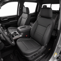 SITCOVER Seat Covers for Chevrolet Silverado LTZ 2019-2026, 5-Seat, Black