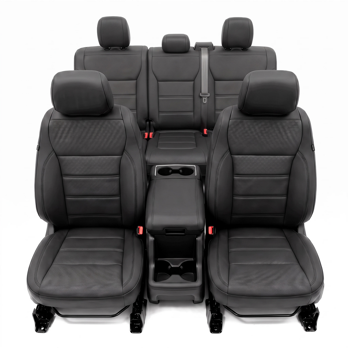 SITCOVER Seat Covers for Ford F-150 2015-2020, 5-Seat, Black