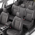 SITCOVER Seat Covers for Ford Explorer 2016-2019, 7-Seat, Black