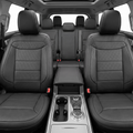 SITCOVER Seat Covers for Ford Explorer XLT 2020-2024, 7-Seat, Black