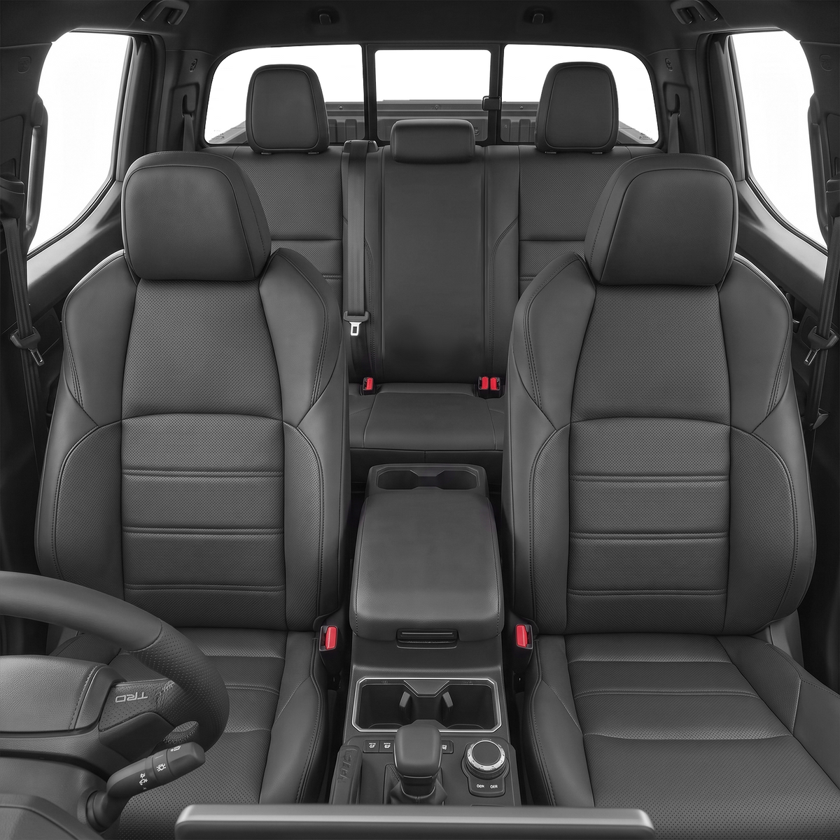 SITCOVER Seat Covers for Toyota Tacoma 2024-2026, 5-Seat, Black