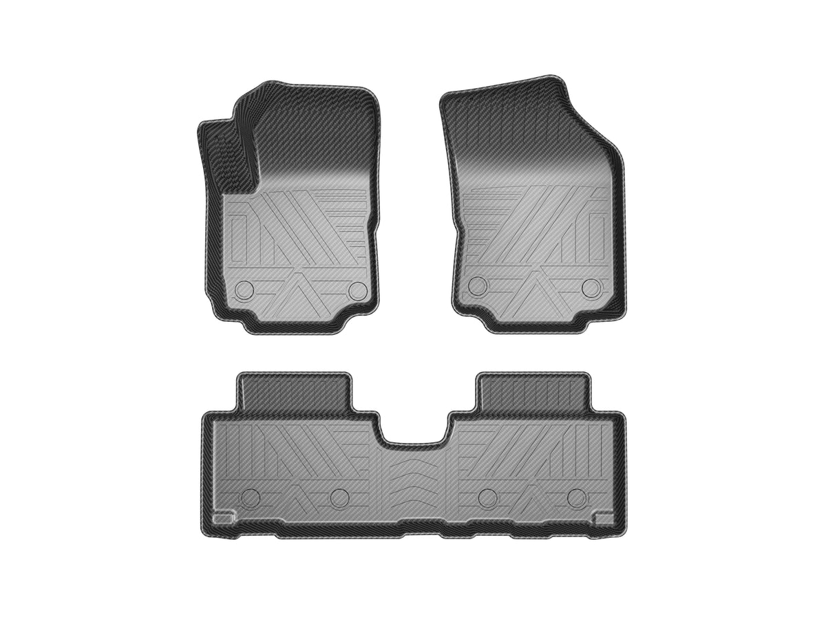 SITCOVER TPV Carbon-Texture Floor Mats - Chevrolet Equinox 2017-2023