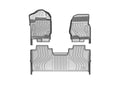 SITCOVER TPV Carbon-Texture Floor Mats - Ford F-250 2022 Without Sill Coverage