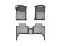 SITCOVER TPV Carbon-Texture Floor Mats - Toyota Tacoma 2016-2023 Without Sill Coverage LHD