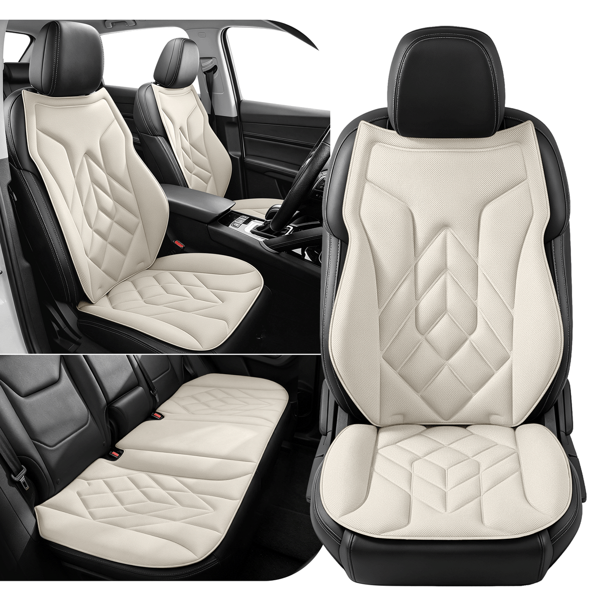 SITCOVER Seaweed Fiber Seat Cushions - 5-Seat, Beige